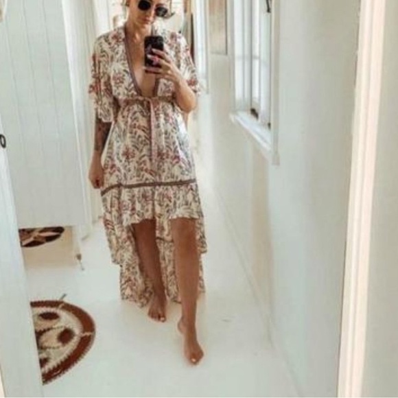 New Boho Summer Floral Maisie Bambi Dress Gown - Picture 8 of 8